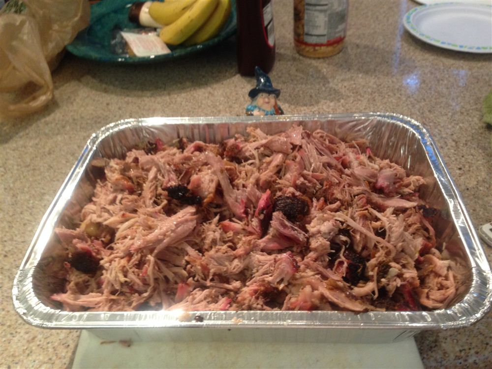 Slow cooked Pulled Butt