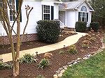 Beds mulched - Ocean Pines Maryland