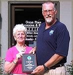 Gloria Lebling was recently honored as the recipient of the 2006 Sam 
Wilkinson Recreation & Parks Volunteer of the Year award. The award, 
instituted by Recreation & Parks Director Mike Howell and 