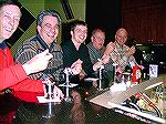 At times meeting at the bar for a round can have a whole differn't meaning as discovered by this auspicious group enjoying sundaes at the Marina Deck bar. That's oceanpinesforum.com owner Joe Reynolds