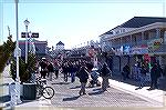 One would think it was the middle of summer with all the folks on the Boardwalk on the first Saturday in March. A balmy 64 degrees.