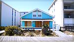 Beach Cottage around 25th Street in Ocean City, Maryland.