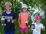 Young anglers are pictured who won top place in the 2019 Ocean Pines Anglers Club Art Hansen Youth Fishing Contest. Largest Fish L to R by age group; 12-16 Connor Rarrick 21&rdquo; Carp; 8-11 Ruby Man